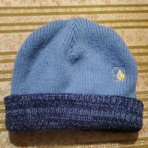 Volcom Blue Knit Beanie